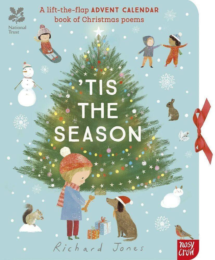 Nosy Crow National Trust: 'Tis the Season: A Lift-the-Flap Advent Calendar Calendari dell'Avvento