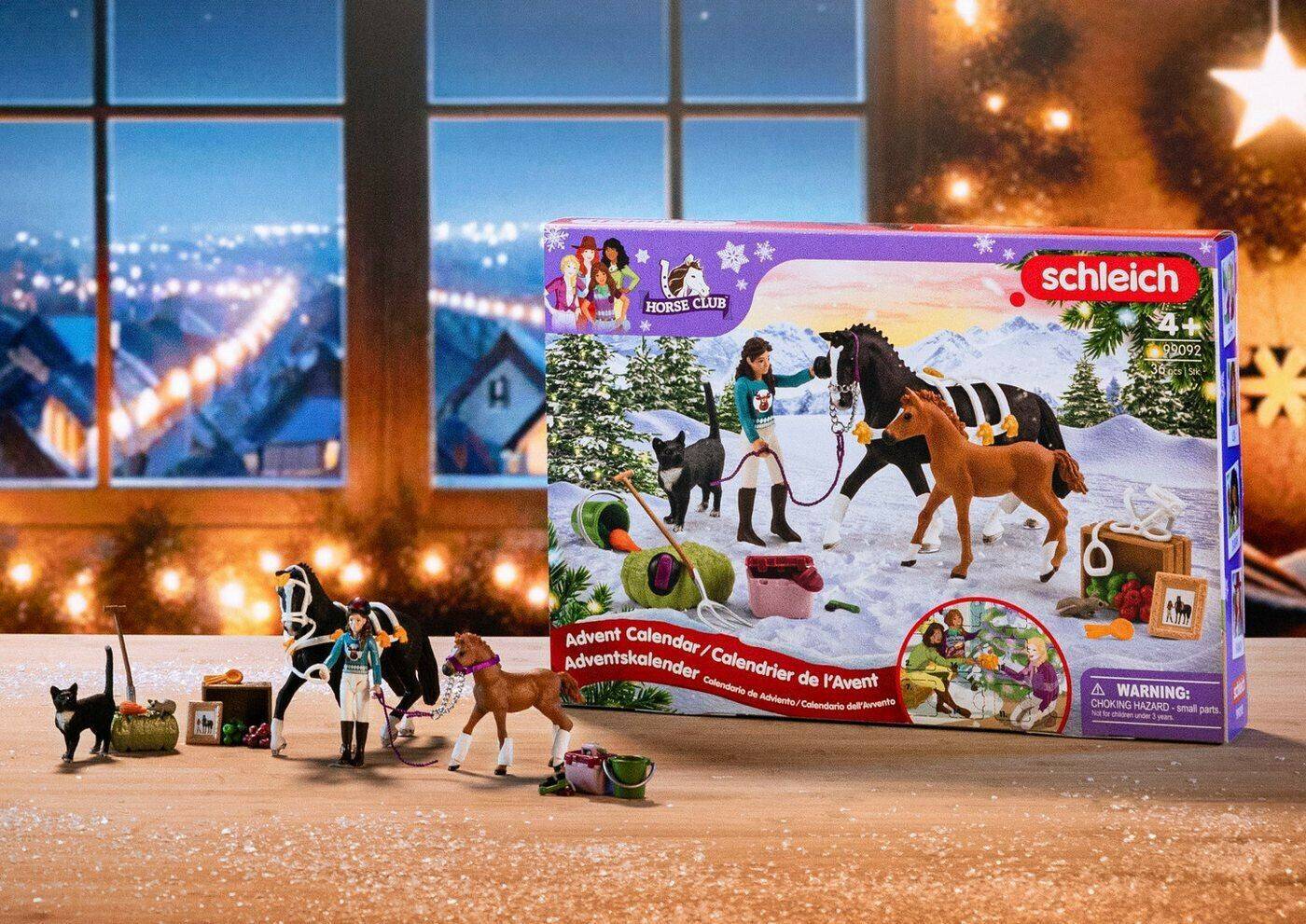 Schleich Horse Club calendario dell'AvventoAdvent Calendar 2024 (99092) Calendari dell'Avvento