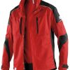 Kübler ACTIVIQ Jacke (1250)red/black Abbigliamento da lavoro