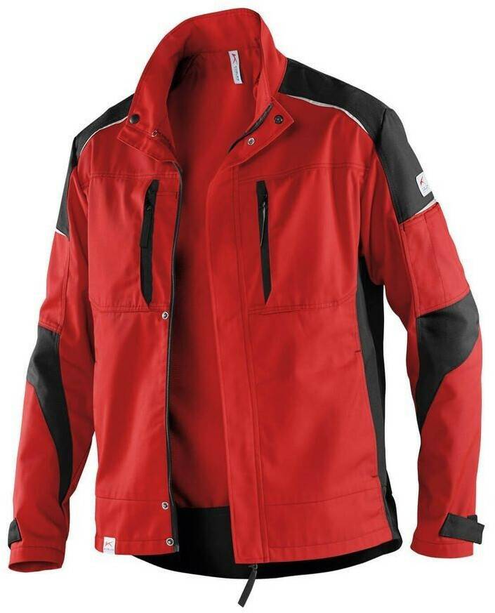 Kübler ACTIVIQ Jacke (1250)red/black Abbigliamento da lavoro