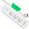 Nous A5T 3-fach WiFi 3xUSB-A White Ciabatte elettriche