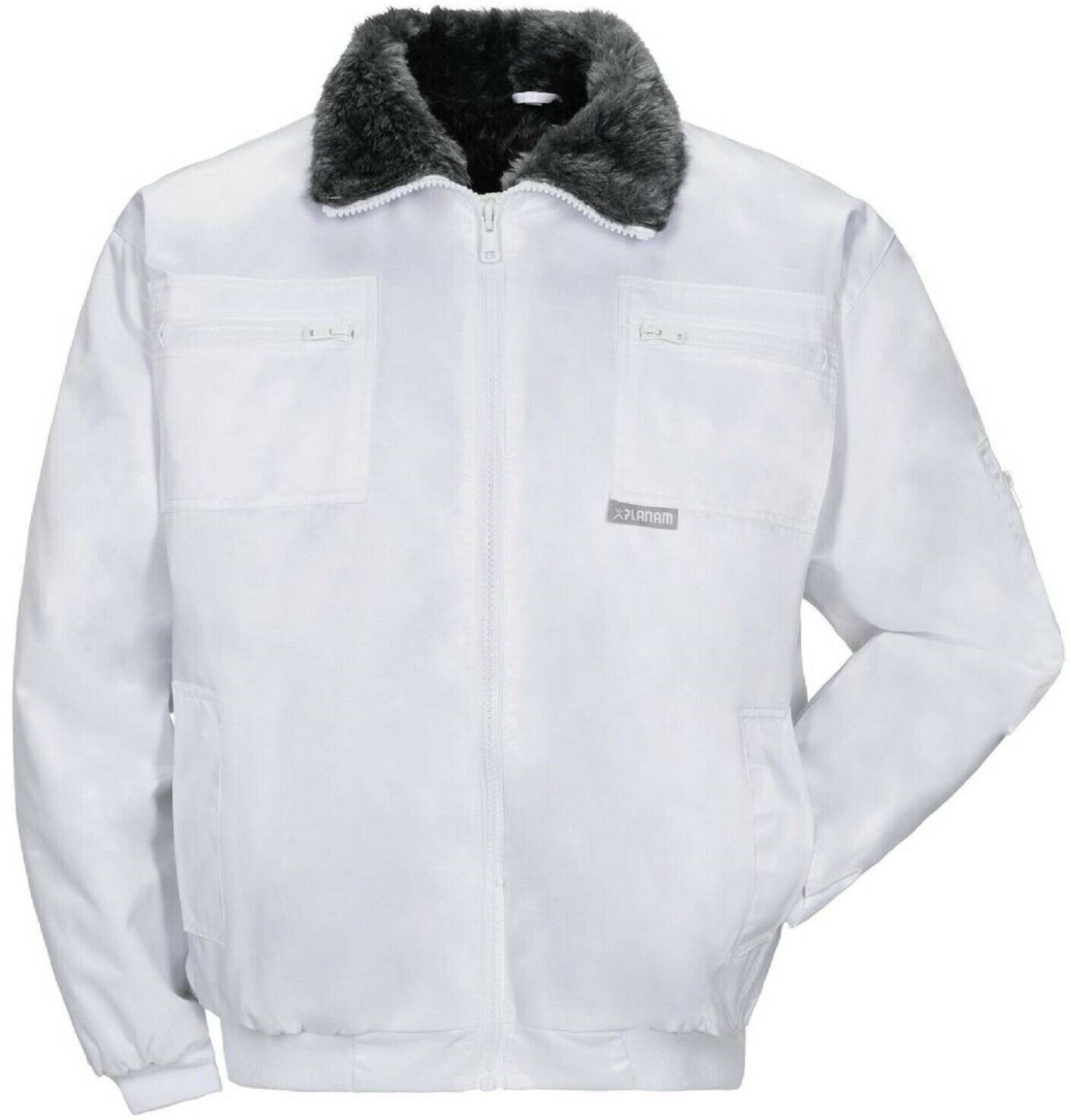 Abbigliamento da lavoro Planam Gletscher Jacket(0330) white