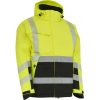 Abbigliamento da lavoro Elka Rainwear Stretch Warning protection Winterjacket 186100R Visible Xtreme fluoryellow