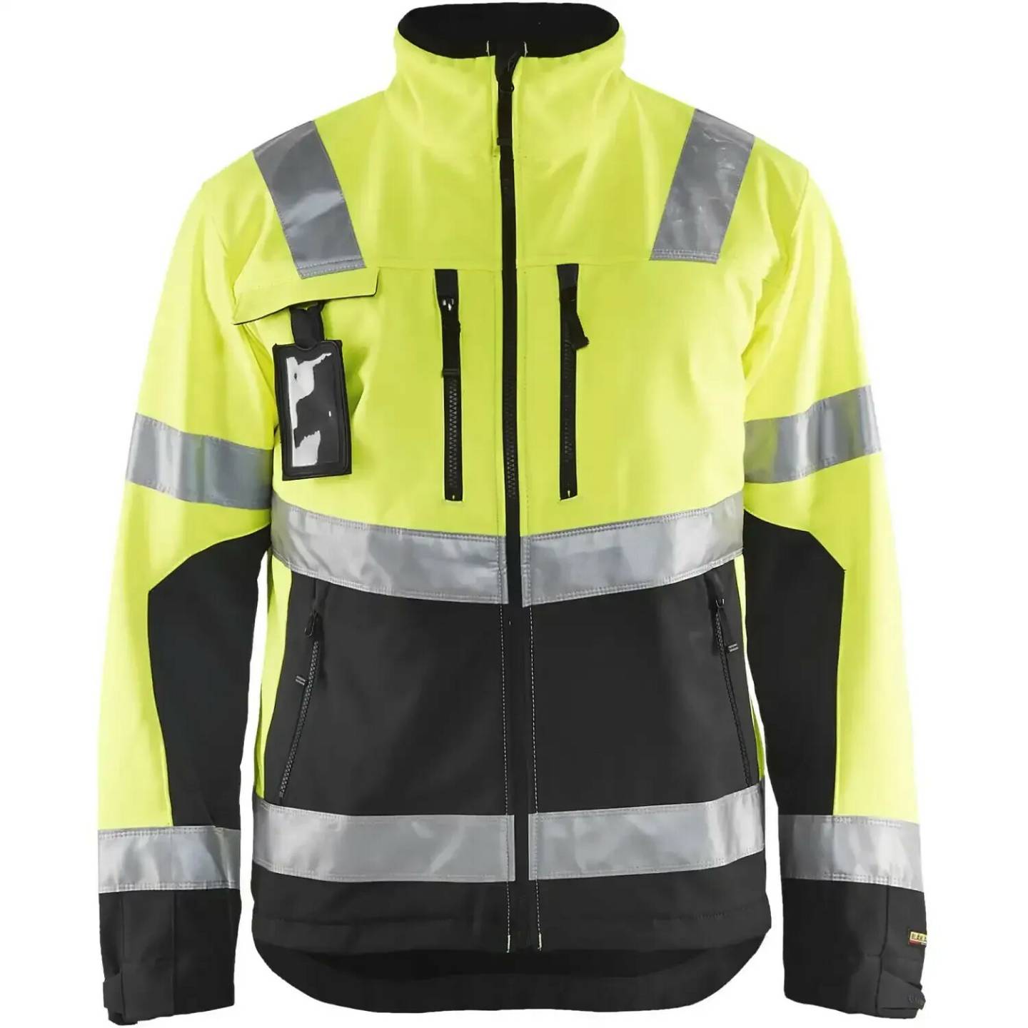 Abbigliamento da lavoro Blakläder Warning protection Softshelljacket 4900 yellow/black