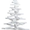 Aubry Gaspard Wood Christmas Tree White Decorazioni di Natale