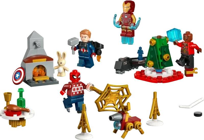 LEGO Advent Calendar Marvel Avengers2023 (76196) Calendari dell'Avvento