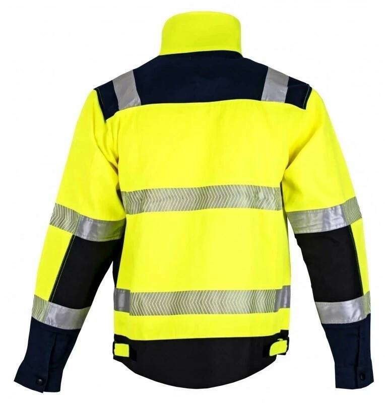 Abbigliamento da lavoro LMA Workwear 2219 T fluorescent yellow / dark blue