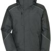 Abbigliamento da lavoro Planam Outdoor Winter Jacket Desertgrey/black