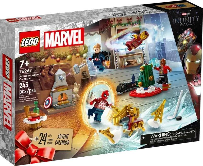 LEGO Advent Calendar Marvel Avengers2023 (76196) Calendari dell'Avvento