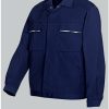 Abbigliamento da lavoro BP Workpants blue with buttons navy