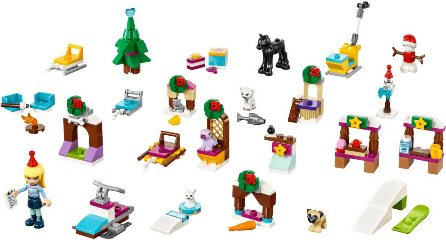 LEGO Friends - Calendario dell'AvventoAdvent Calendar 2017 (41326) Calendari dell'Avvento