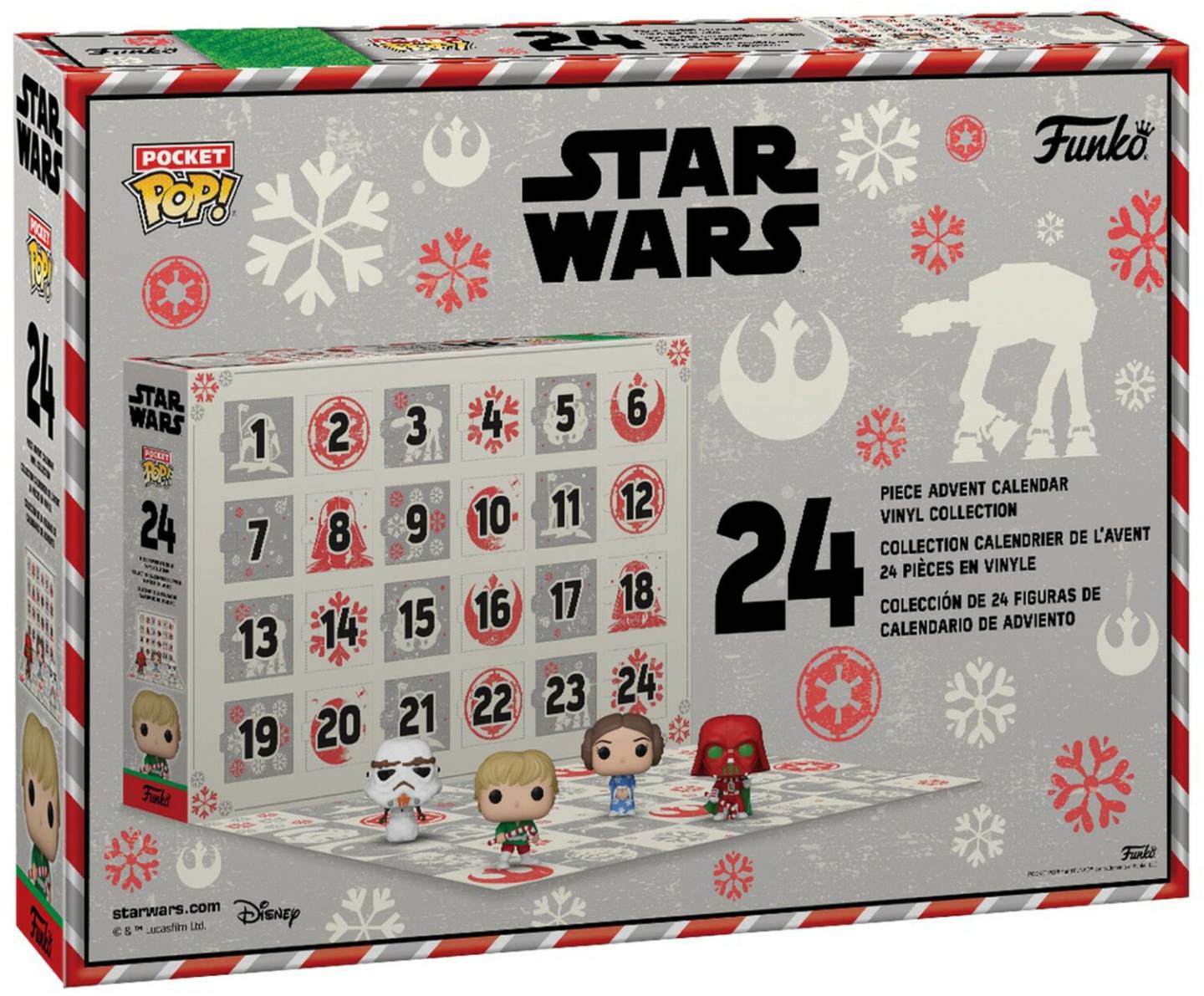 Calendari dell'Avvento Funko Pop! Star Wars Holiday Advent Calendar 2022