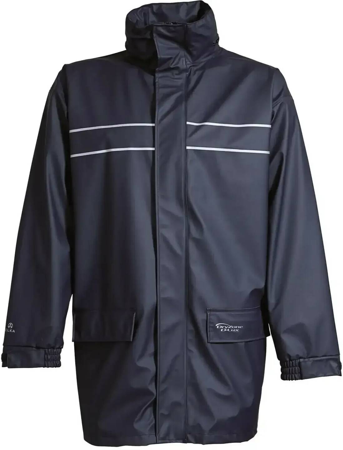 Elka Rainwear PU Regenjacket 026301 D-LUX navy Abbigliamento da lavoro