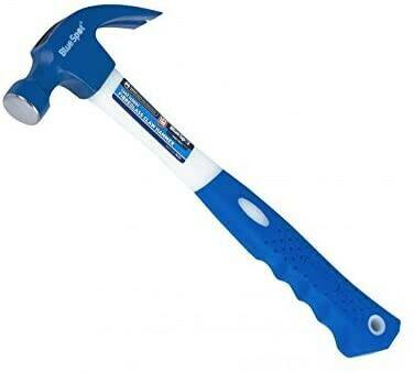 Blue Spot 26147 20oz Xtra-Range Sandblasted Claw Hammer Martelli