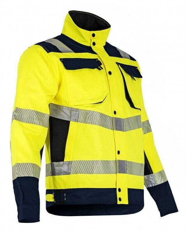 Abbigliamento da lavoro LMA Workwear 2219 T fluorescent yellow / dark blue