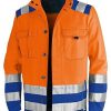 Kübler HIGH VIS INNO PLUS Jacke PSA 2orange/blue Abbigliamento da lavoro