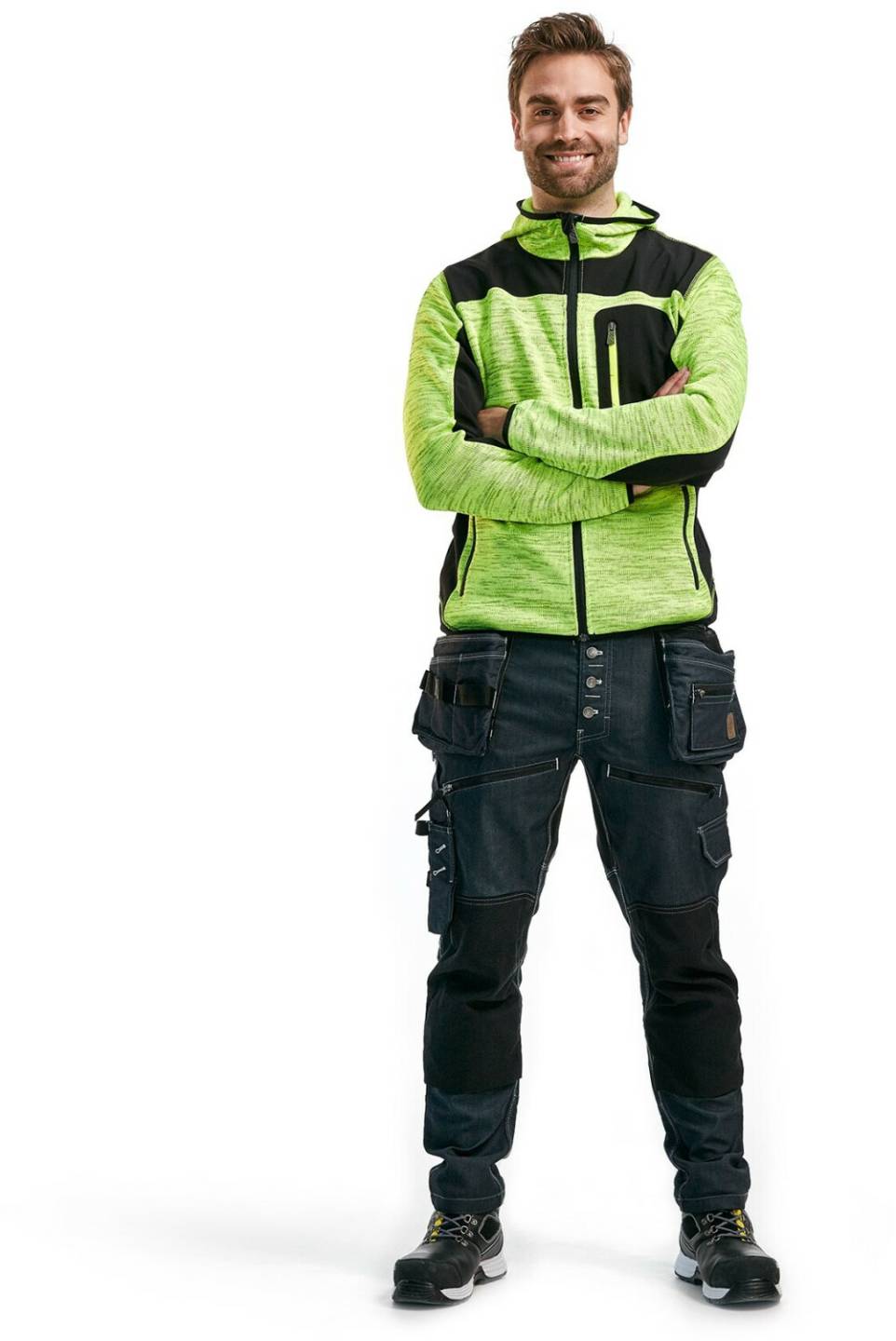 Blakläder Work Jacket (49302117)high vis yellow/black Abbigliamento da lavoro