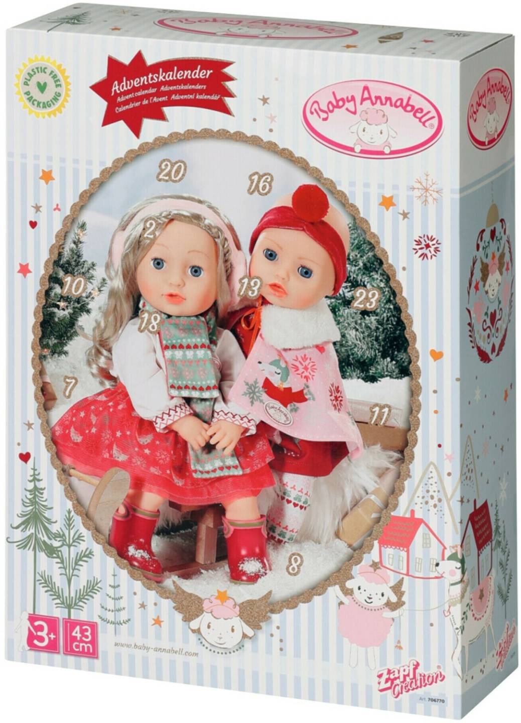 Calendari dell'Avvento Baby Annabell 706770