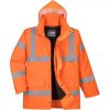 Abbigliamento da lavoro Portwest Warning protection Winterjacket RT30 Bahn orange Orange