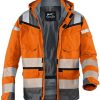 Kübler REFLECTIQ Wetterjacke PSA 2 (1307)orange/anthracite Abbigliamento da lavoro