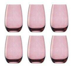 Bicchieri da bar ich-zapfe ELEMENTS ed drinking glasses set of 6, lilac, 335 ml