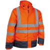 Cofra Safety Warning protection 3in1 Winterparka TELSEN Orange Abbigliamento da lavoro