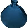 Atmosphera Round Vase Recycled Glass 33cmStorm Blue Atmosphera Round Vase Recycled Glass 33cm