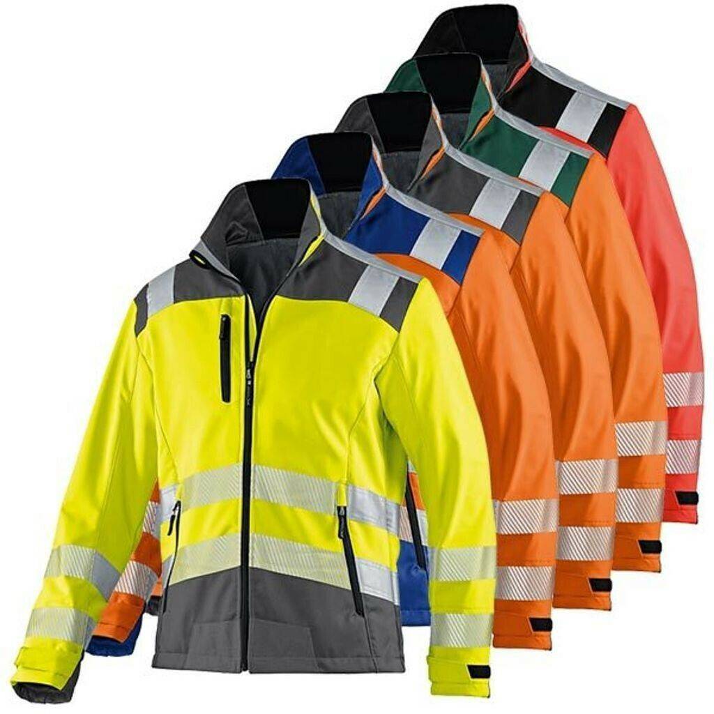 Abbigliamento da lavoro Kübler REFLECTIQ Softshell Jacket PSA 2yellow/anthtacite