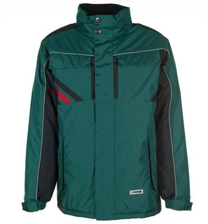 Abbigliamento da lavoro Planam Highline Winterjacke(2305 green/black/rot