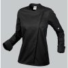 BP Stretch-chef jacket blue Lady black Abbigliamento da lavoro