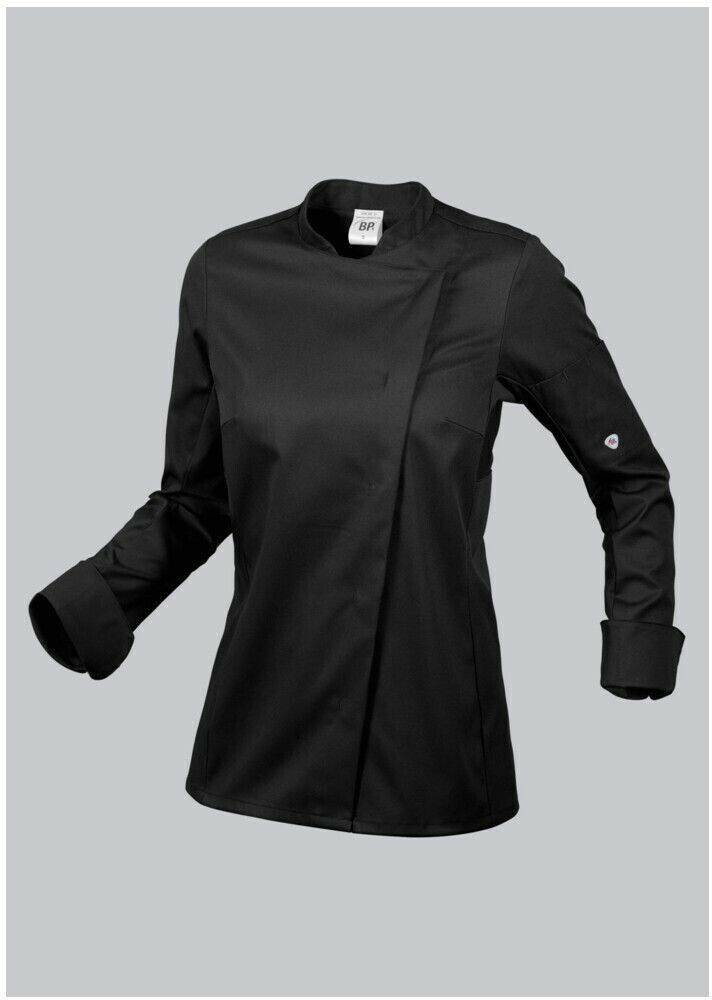 BP Stretch-chef jacket blue Lady black Abbigliamento da lavoro