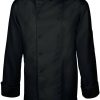 Greiff Men-Cook Jacket BASIC Style 5580black Abbigliamento da lavoro