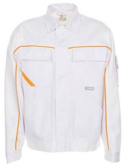 Abbigliamento da lavoro Planam Highline Men Jacket(2317) white/white/gelb