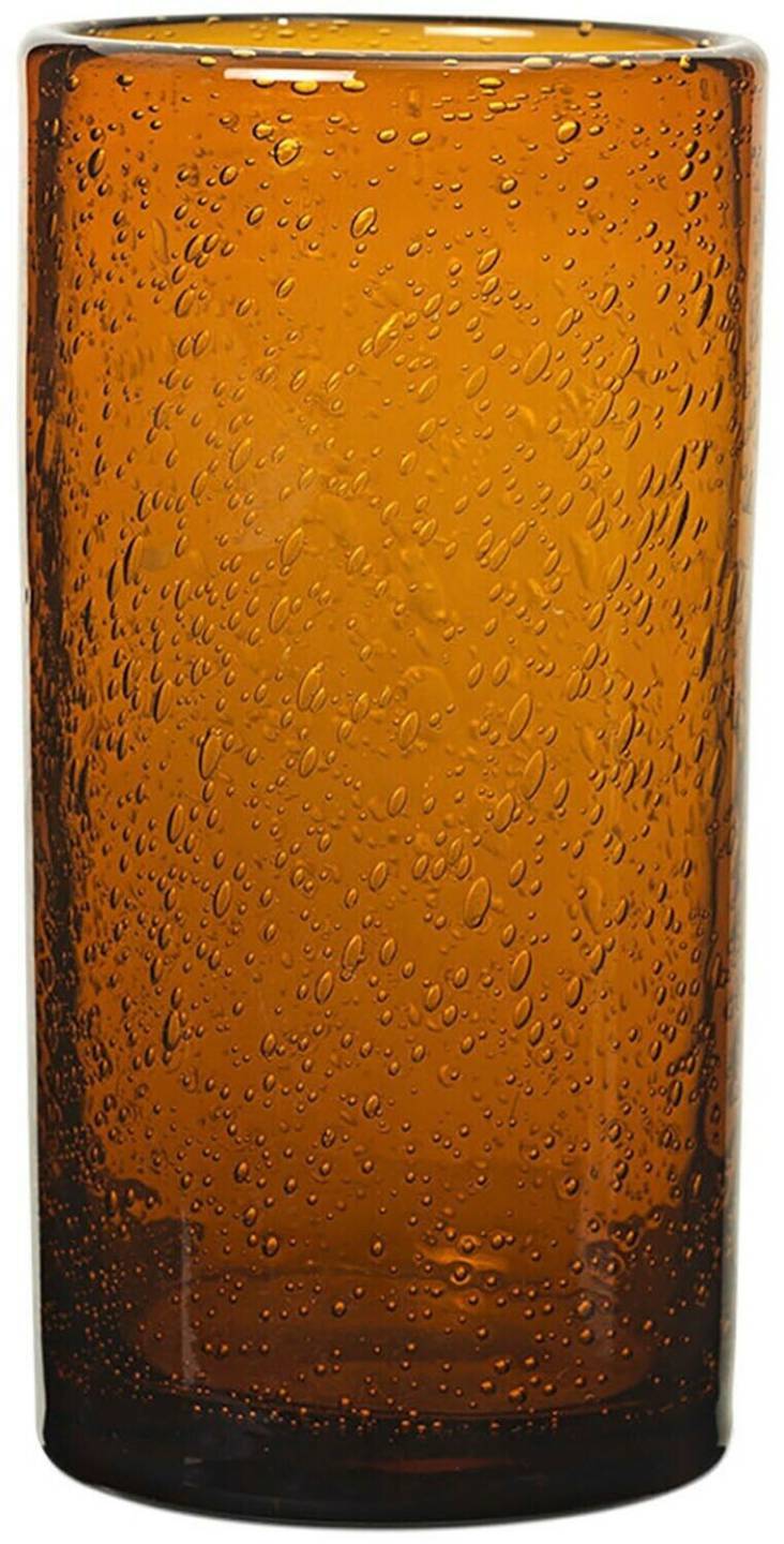 Bicchieri da bar ferm LIVING Oli water glass tall 22cl amber