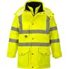 Abbigliamento da lavoro Portwest Warning protection Winterjacket 7in1 S427 Traffic yellow yellow