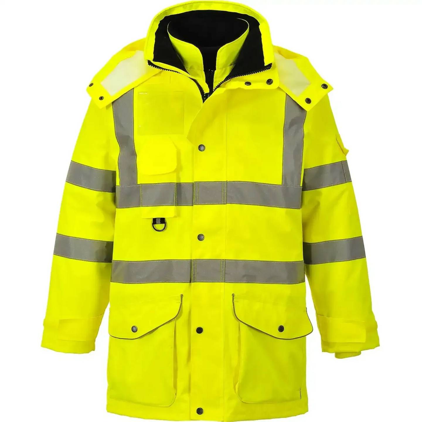 Abbigliamento da lavoro Portwest Warning protection Winterjacket 7in1 S427 Traffic yellow yellow